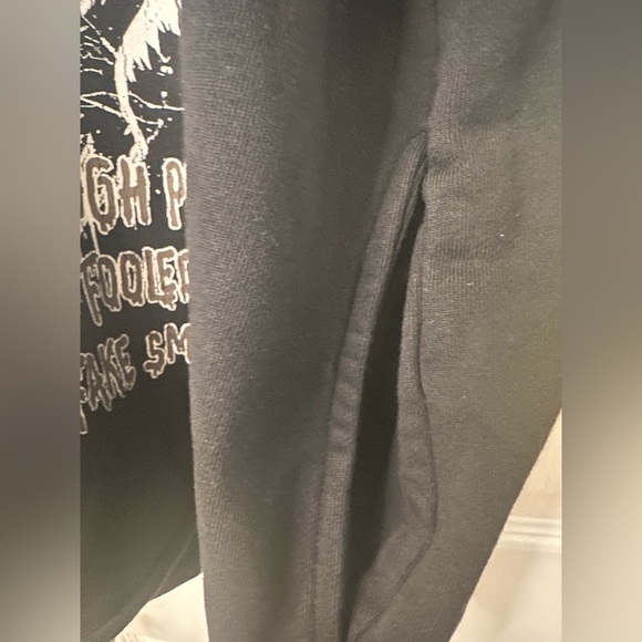 GFTD LA SLEEVELESS HOODIE WASH BLACK - FLASH HOOD NWT - Picture 5 of 11